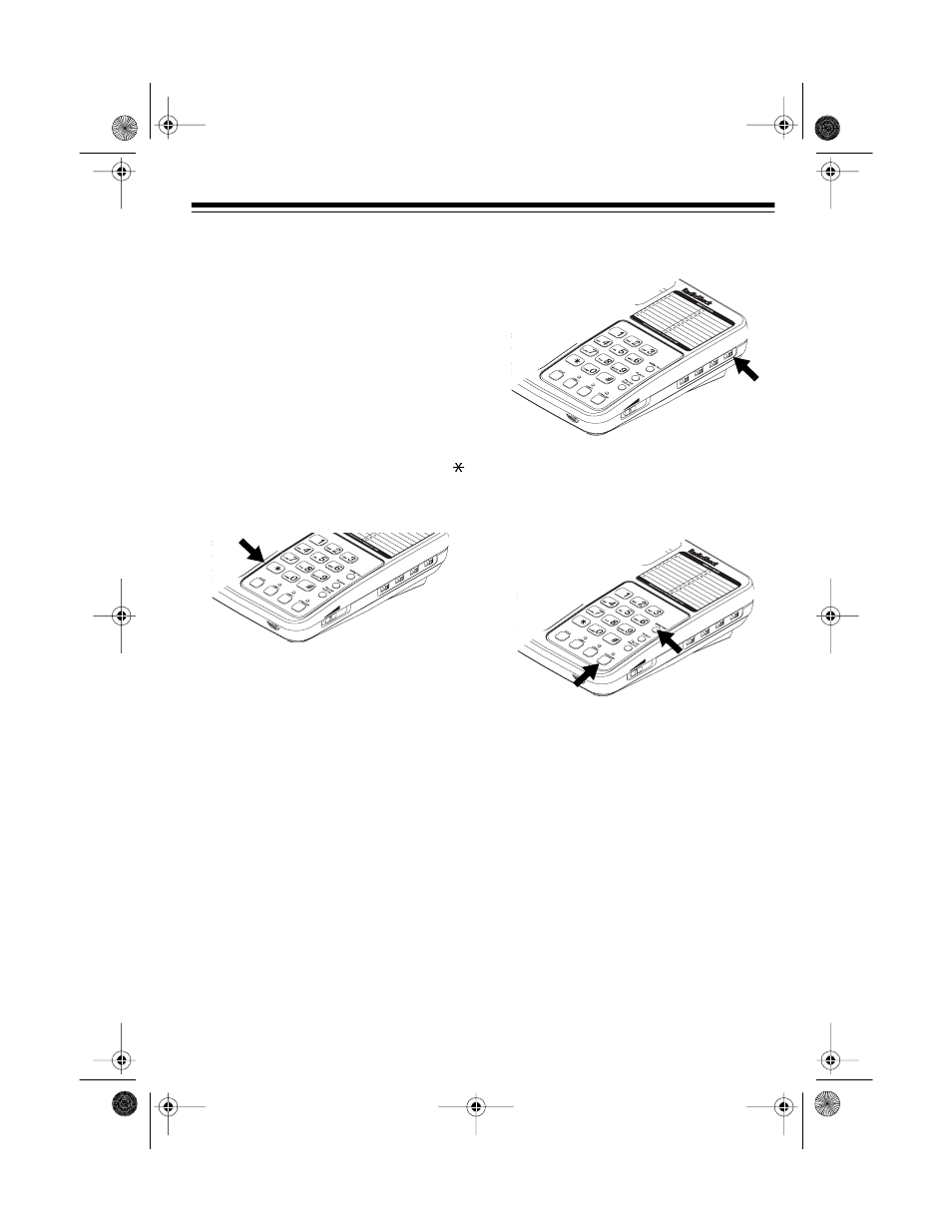 Using tone services on a pulse line, Is set to, On the right side of the phone to | Then press, Again, then repeat steps 4 and 5, Off lo hi off lo hi, Pulse - tone norm - store | Radio Shack ET-652 User Manual | Page 13 / 20