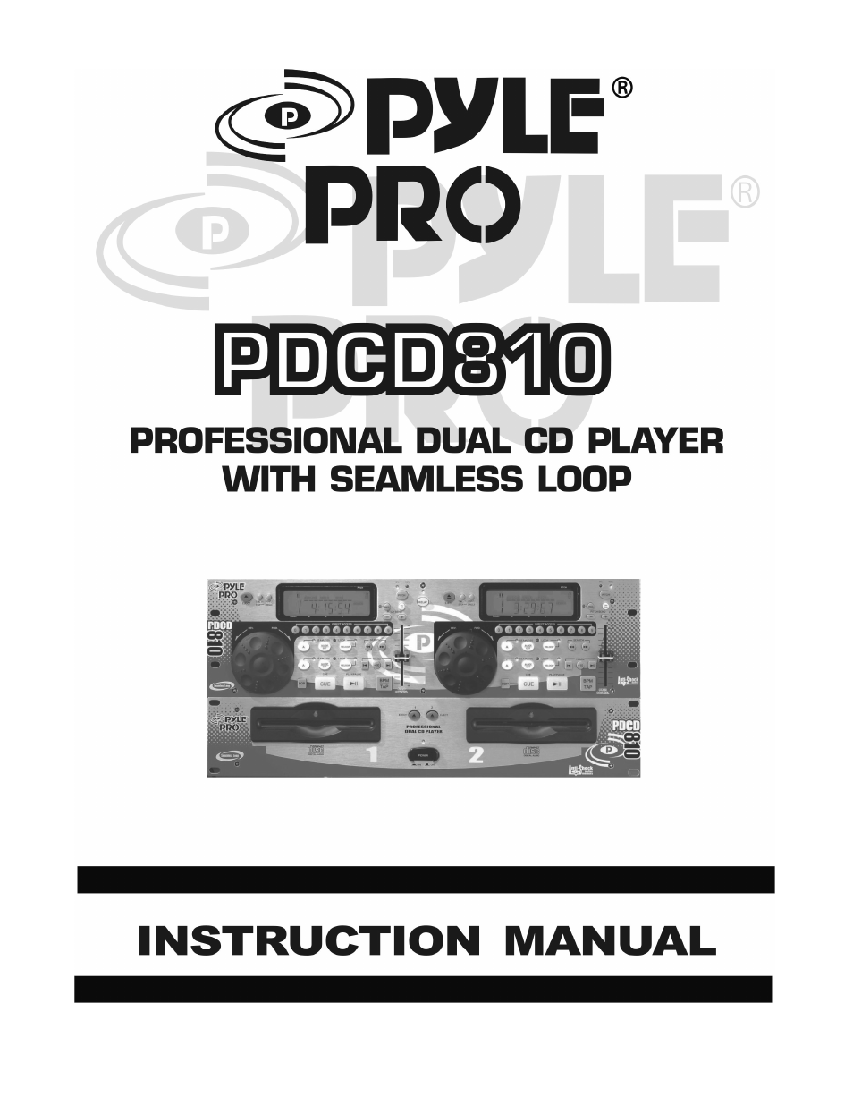 Radio Shack PDCD810 User Manual | 11 pages