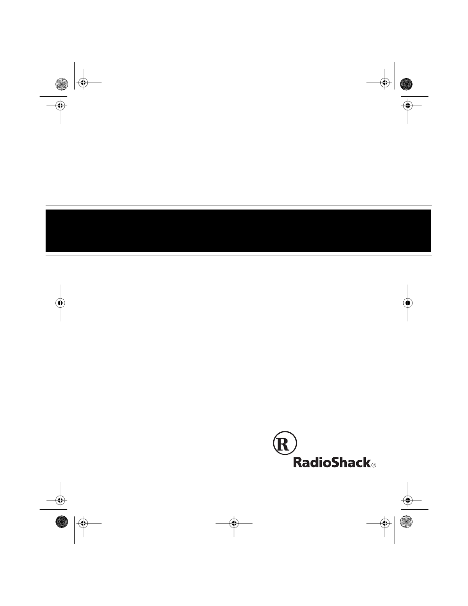 Radio Shack BTX-124 User Manual | 16 pages