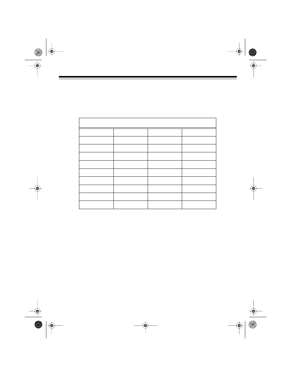 Factory defaults, Available ctcss tones general | Radio Shack BTX-124 User Manual | Page 15 / 16