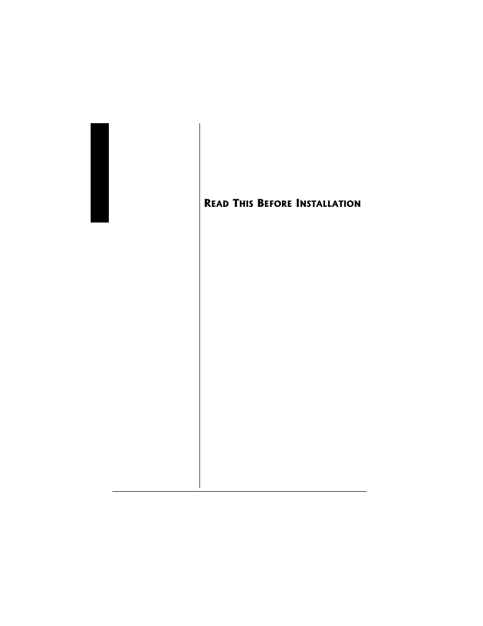 Read this before installation | Radio Shack 43-3817 User Manual | Page 6 / 40