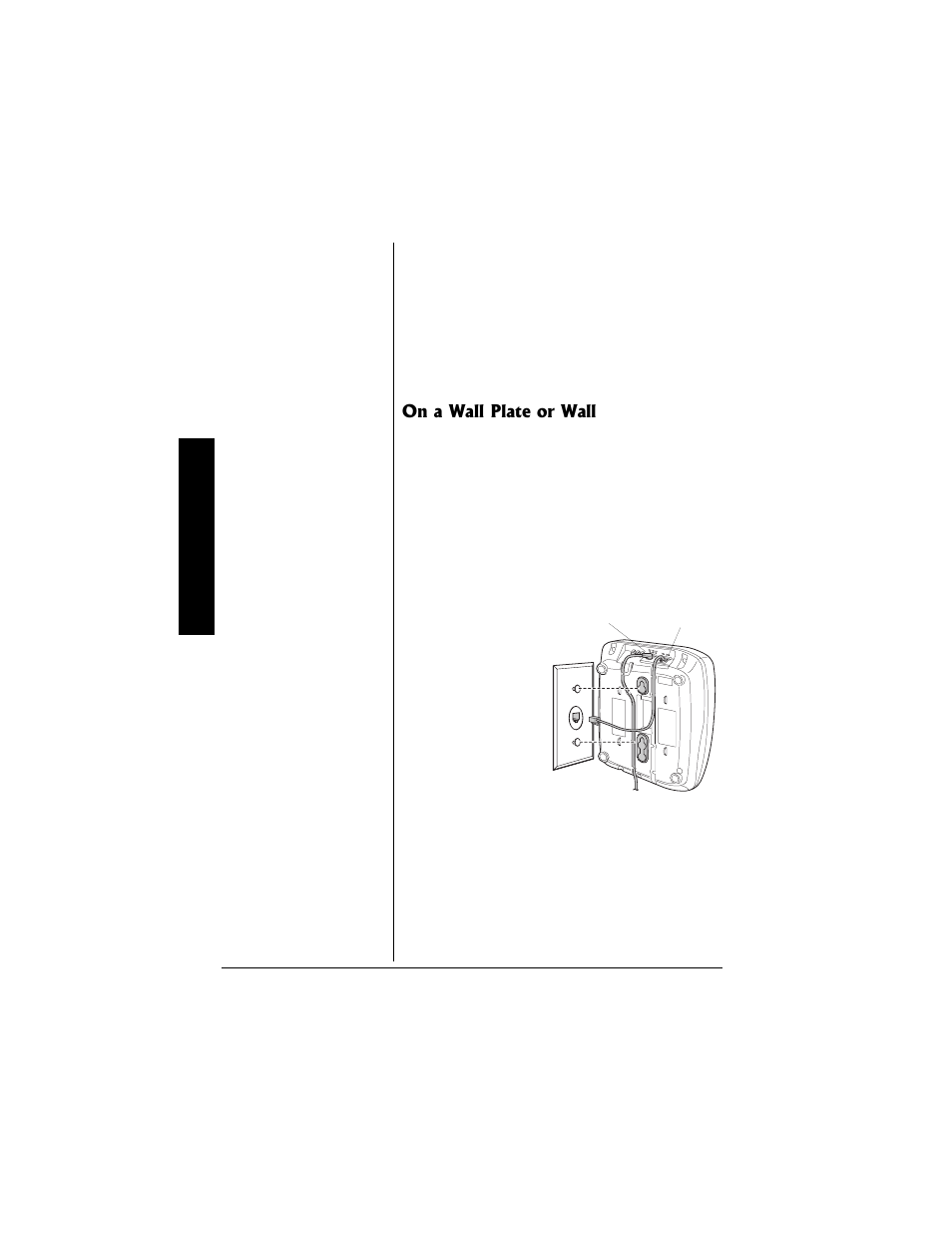 On a wall plate or wall, 1p"c"9cnn"2ncvg"qt"9cnn | Radio Shack 43-3817 User Manual | Page 8 / 40