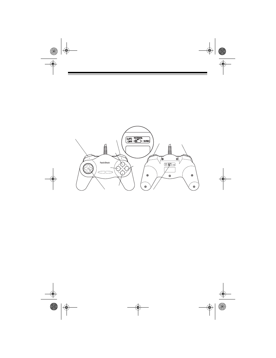 Using the gamepad | Radio Shack 26-445 User Manual | Page 2 / 4