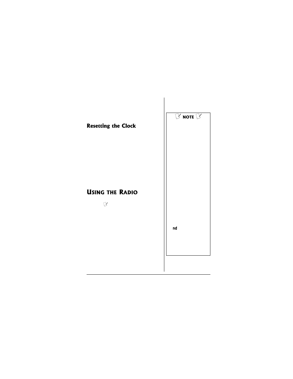 Using the radio | Radio Shack 12-1636 User Manual | Page 9 / 16