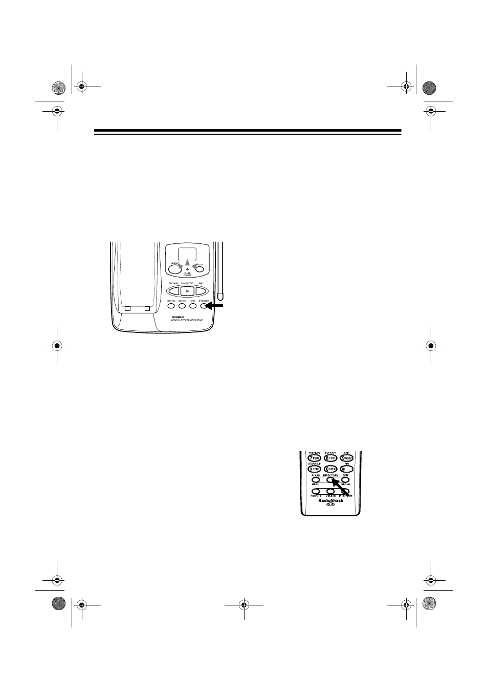 Using the directory, Paging from the base to the handset, Paging from the handset to the base | Storing a name and number | Radio Shack TAD-728 User Manual | Page 19 / 44