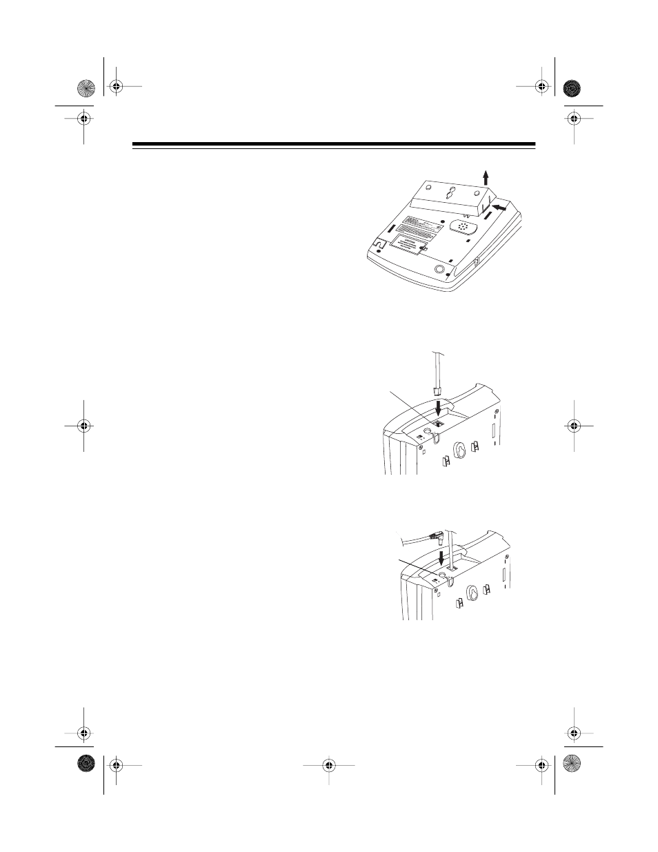 Mounting the phone | Radio Shack 1250 User Manual | Page 7 / 24