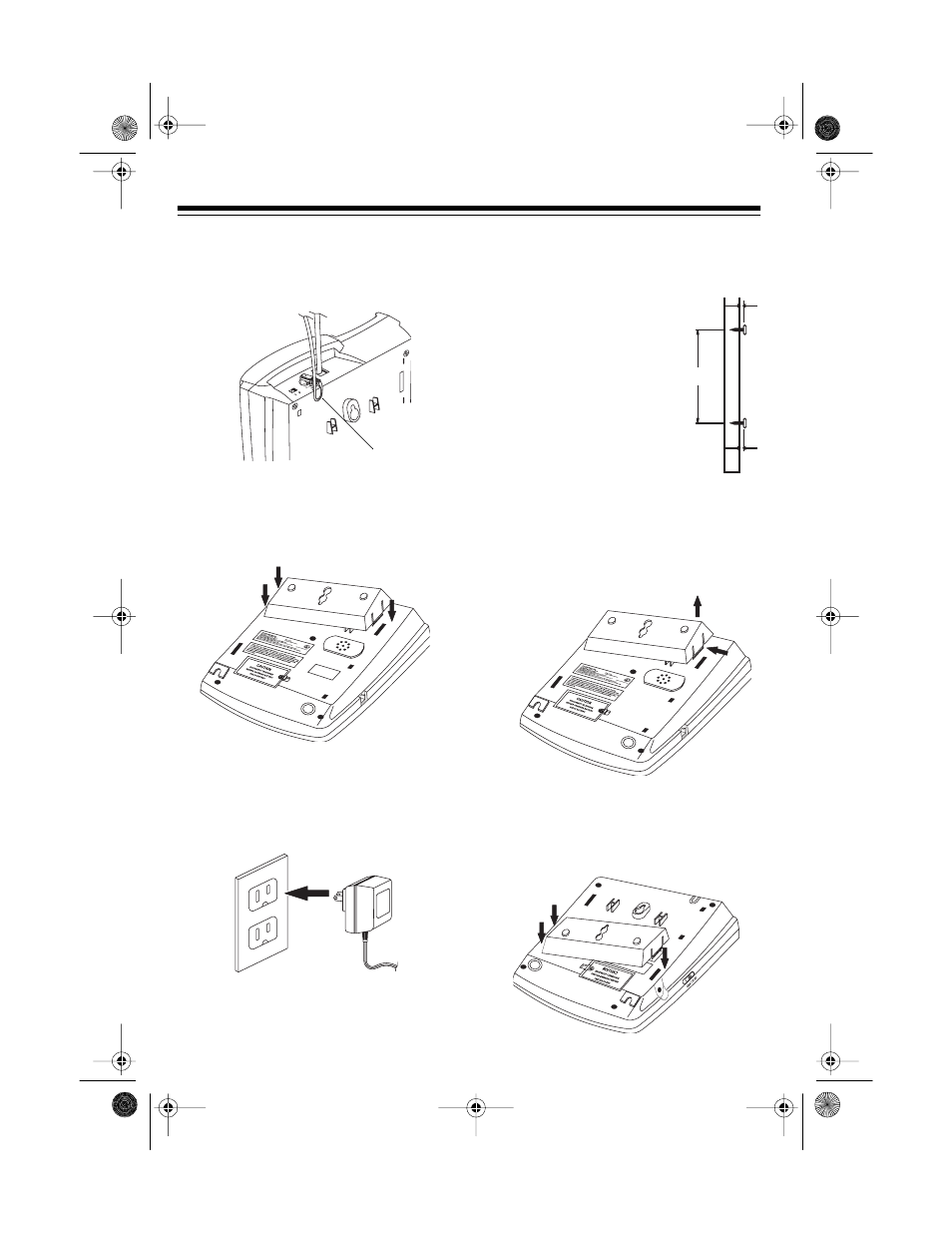 On a wall or wall plate | Radio Shack 1250 User Manual | Page 8 / 24