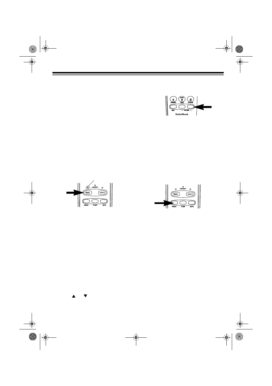 Telephone operation, Making and receiving a call, Setting the handset’s volume | Using redial | Radio Shack TAD-733 User Manual | Page 14 / 32