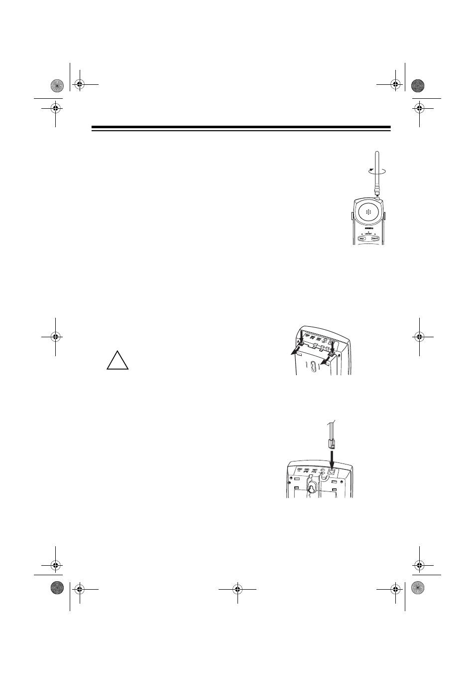 Preparation, Selecting a location, Installing the handset’s antenna | Installing the phone | Radio Shack TAD-733 User Manual | Page 7 / 32