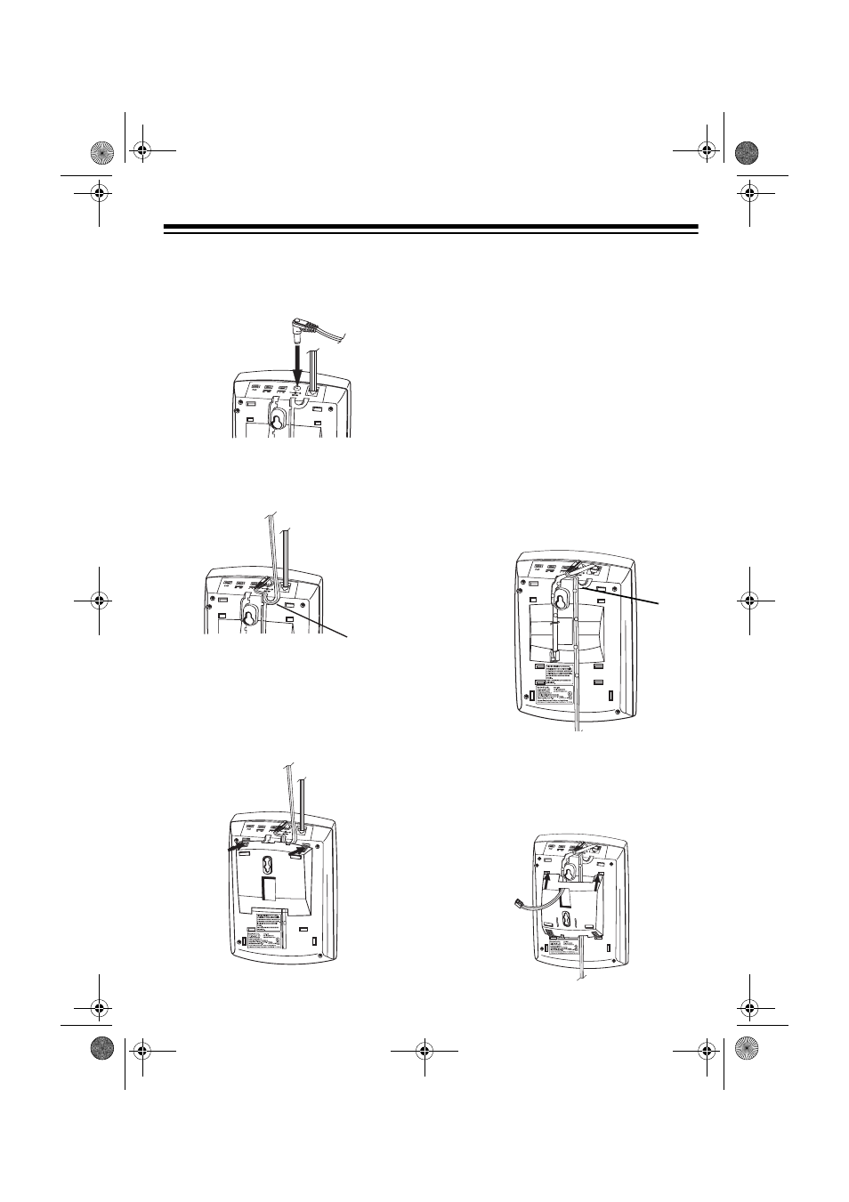 On a wall plate | Radio Shack TAD-733 User Manual | Page 8 / 32