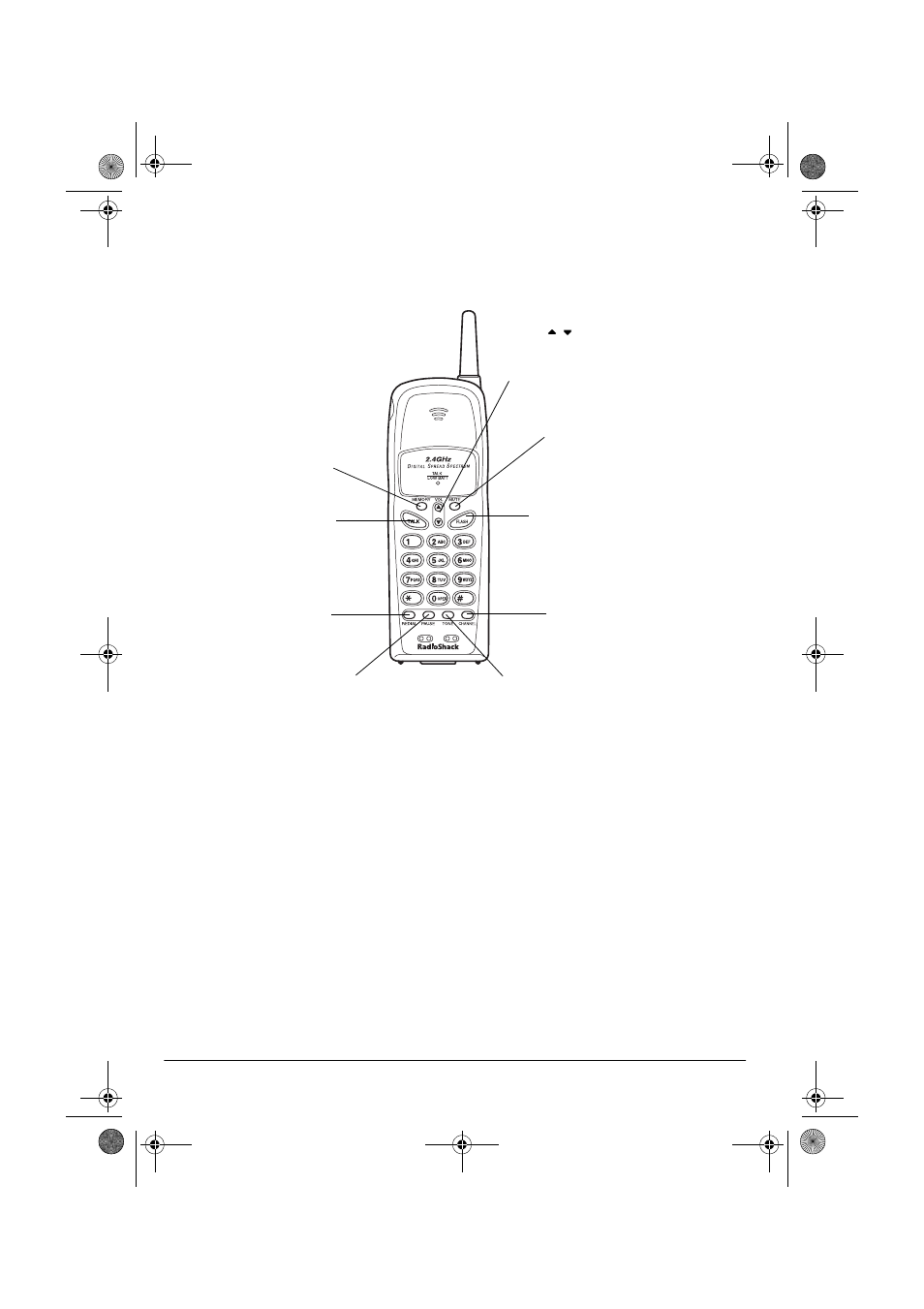 A quick look at the handset, Setting the dialing mode | Radio Shack TAD 1130 User Manual | Page 12 / 24