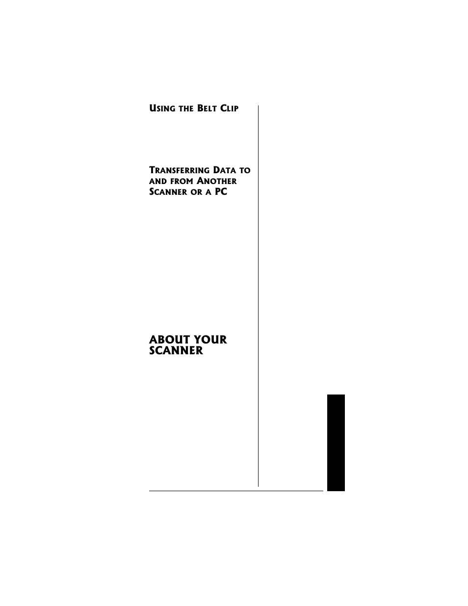 About your scanner | Radio Shack PRO-95 User Manual | Page 15 / 92