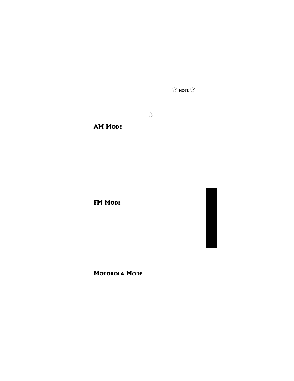 Am m, Fm m | Radio Shack PRO-95 User Manual | Page 21 / 92