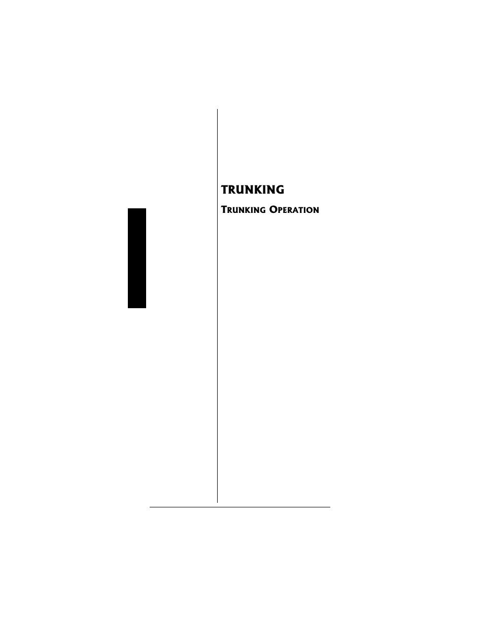 Trunking | Radio Shack PRO-95 User Manual | Page 54 / 92