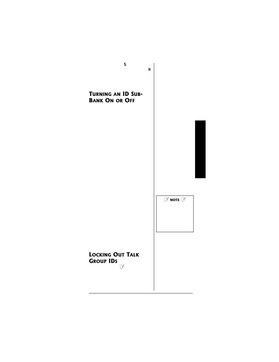 Id s | Radio Shack PRO-95 User Manual | Page 65 / 92