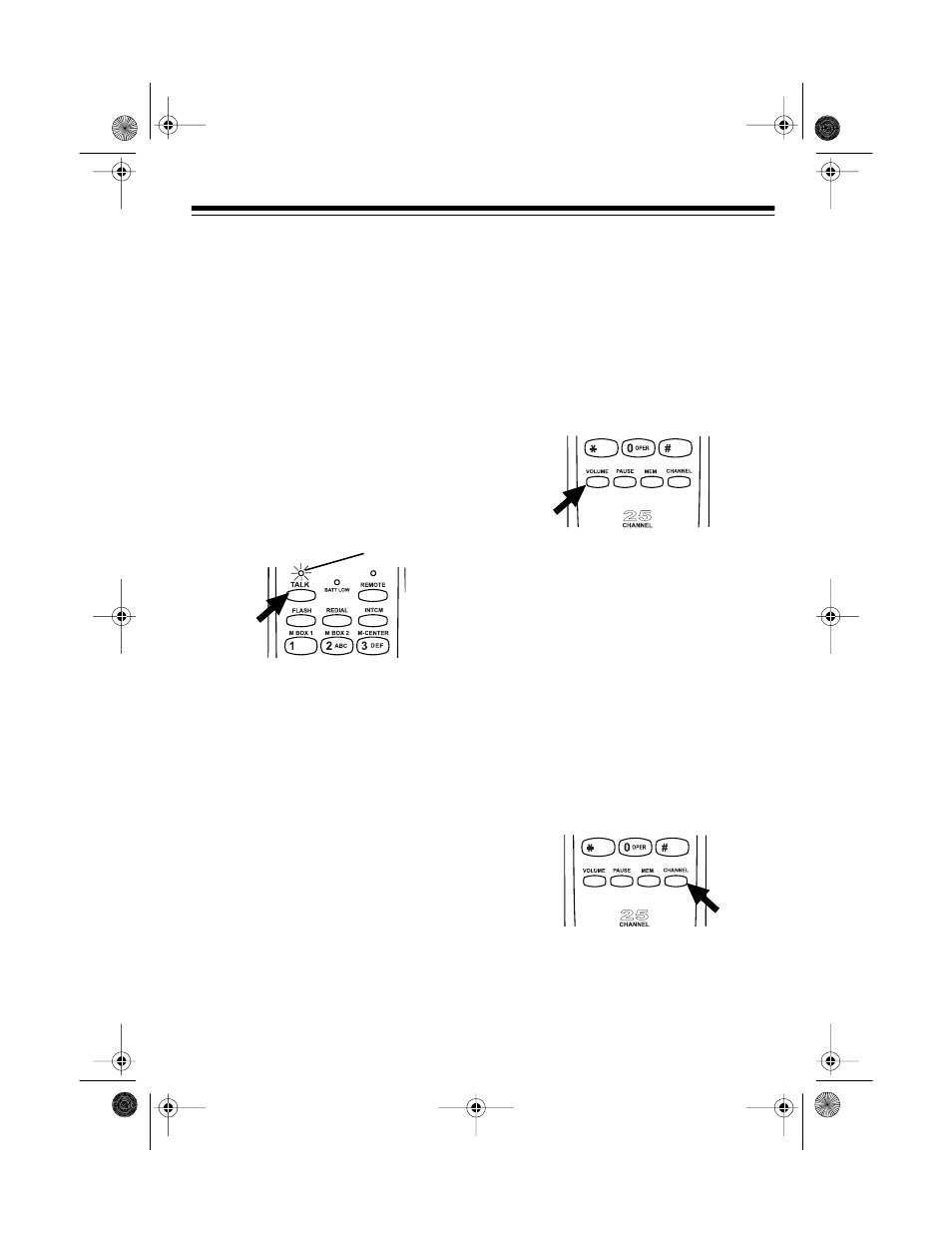 Telephone operation, Making and receiving a call, Setting the handset’s volume | Changing the channel | Radio Shack TAD-1029 User Manual | Page 17 / 36