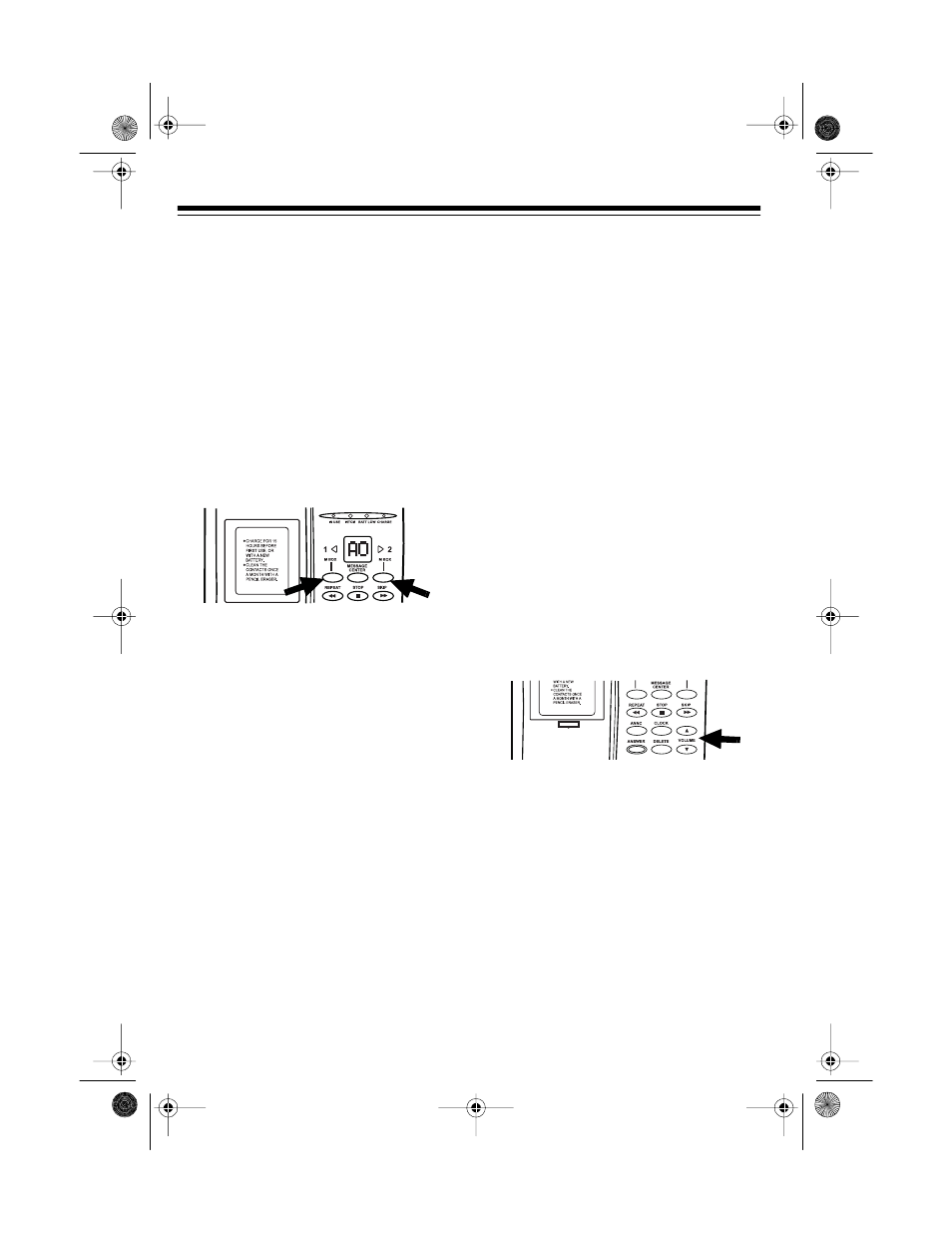 Using the announce- only feature, Screening calls, Adjusting the tad’s volume | Radio Shack TAD-1029 User Manual | Page 24 / 36