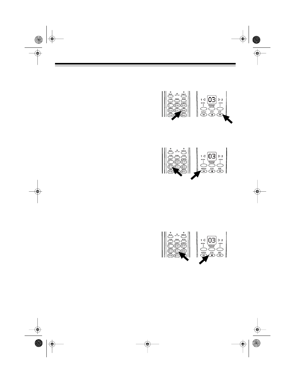 Playing messages | Radio Shack TAD-1029 User Manual | Page 26 / 36