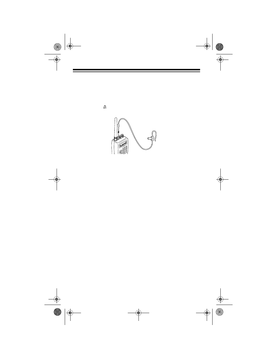 Connecting an earphone/ headphones | Radio Shack PRO-71 User Manual | Page 14 / 44