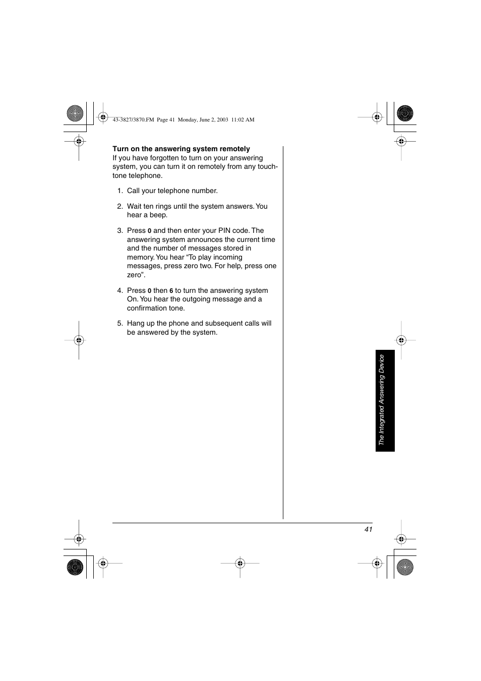 Radio Shack 43-3827 User Manual | Page 41 / 48