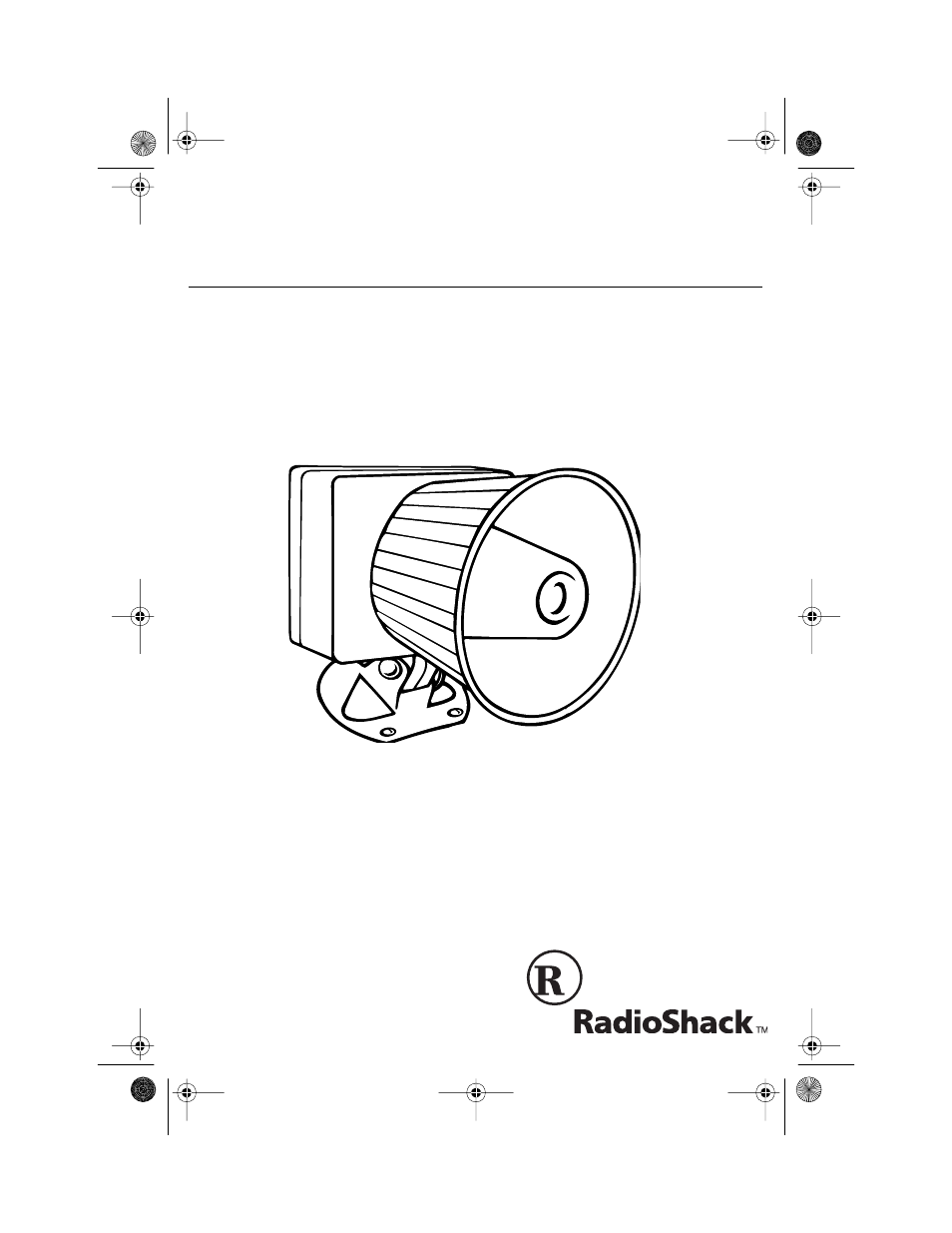 Radio Shack RS-2000 User Manual | 20 pages