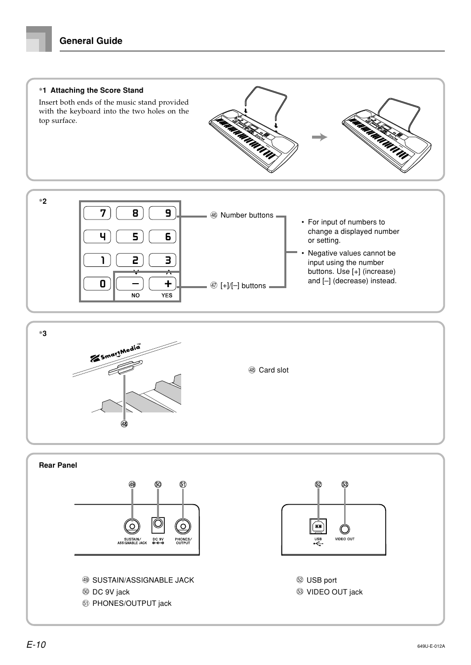 E-10 general guide | Radio Shack LK-1500 User Manual | Page 12 / 80