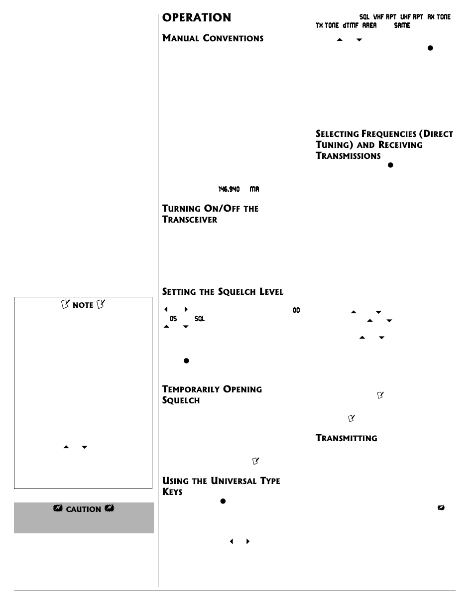 Operation | Radio Shack HTX-420 User Manual | Page 4 / 11