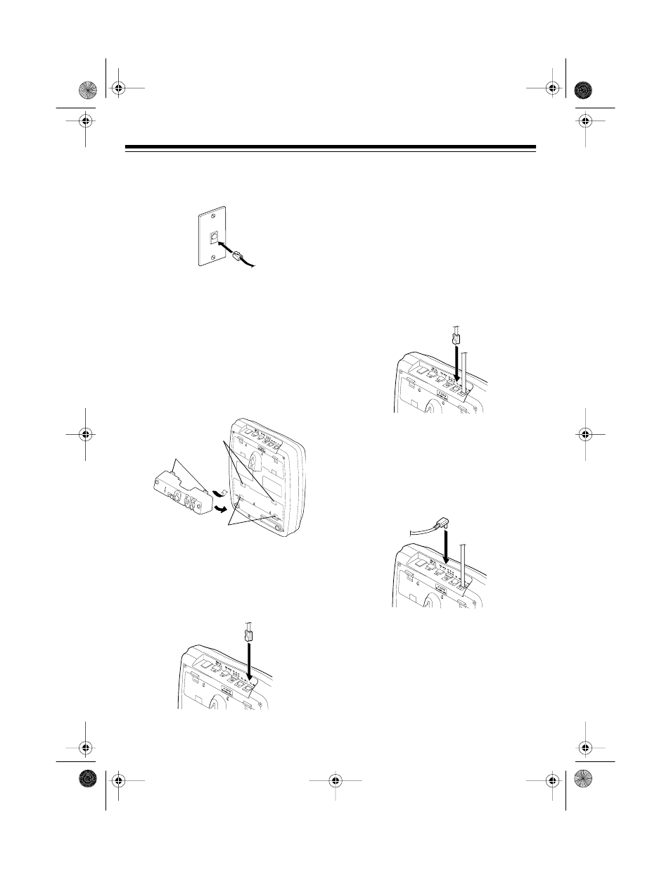 On a wall plate | Radio Shack ET-687 User Manual | Page 8 / 28