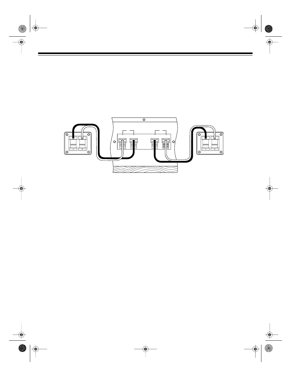 Connections for two speakers | Radio Shack XTS 36 User Manual | Page 2 / 4