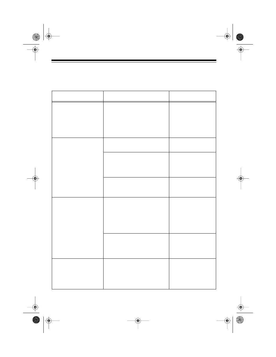 Problem solving | Radio Shack TAD-1006 User Manual | Page 30 / 36
