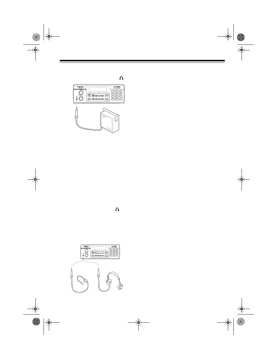 Connecting an earphone/ headphones, Listening safely | Radio Shack PRO-2052 User Manual | Page 11 / 72