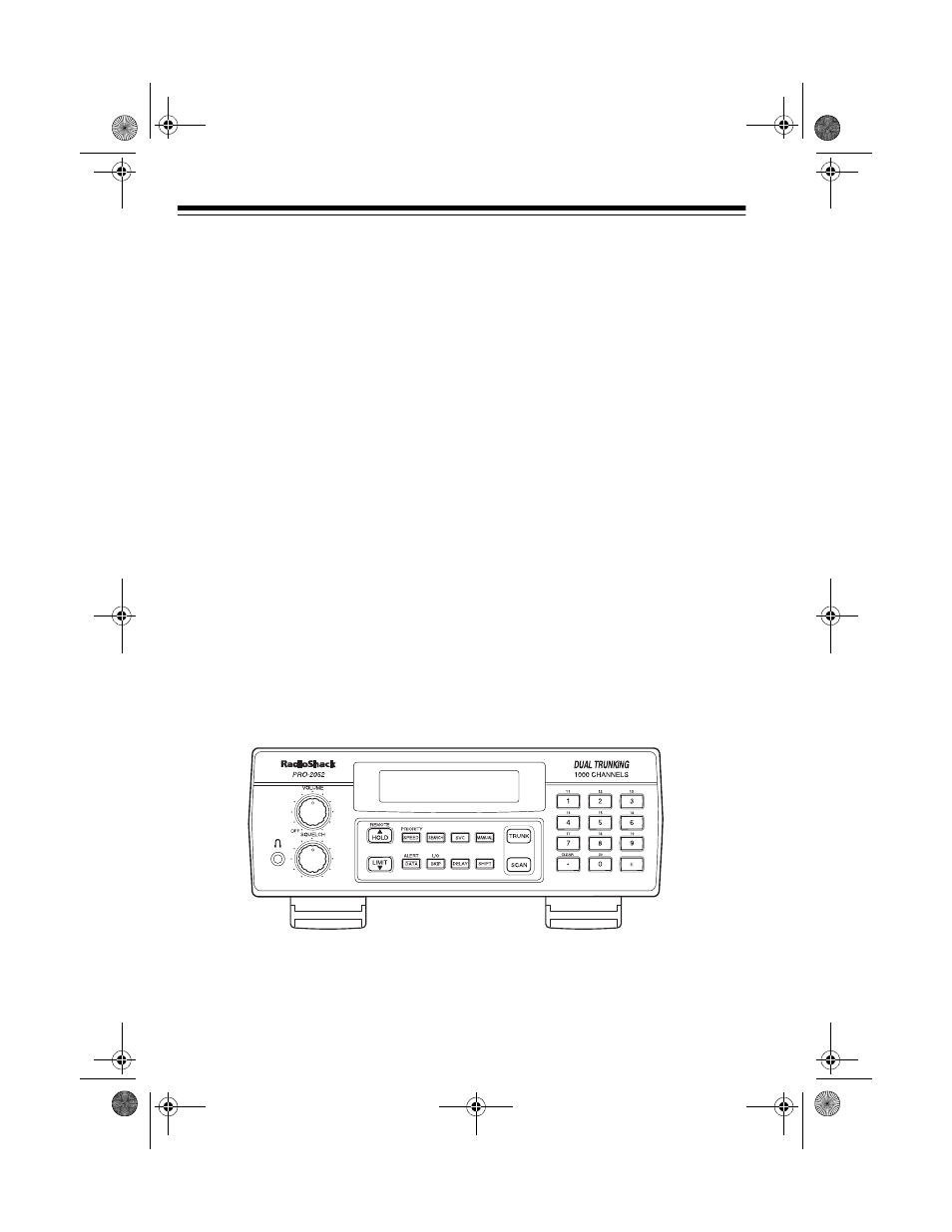 Understanding your scanner, A look at the front panel | Radio Shack PRO-2052 User Manual | Page 12 / 72