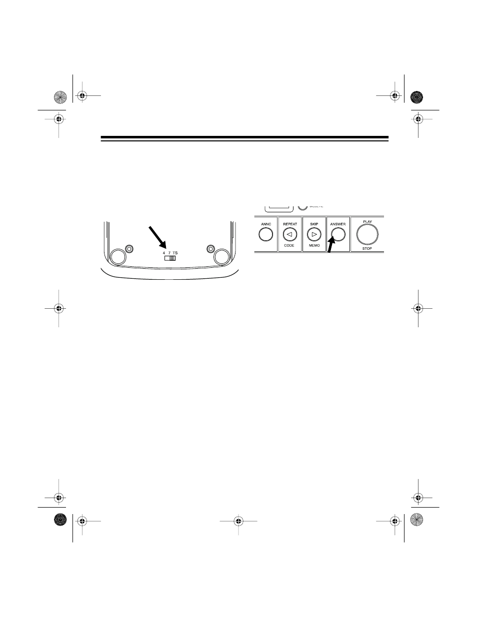 Basic operation, Setting the number of rings, Setting the tad to answer calls | Radio Shack TAD-799 User Manual | Page 11 / 24