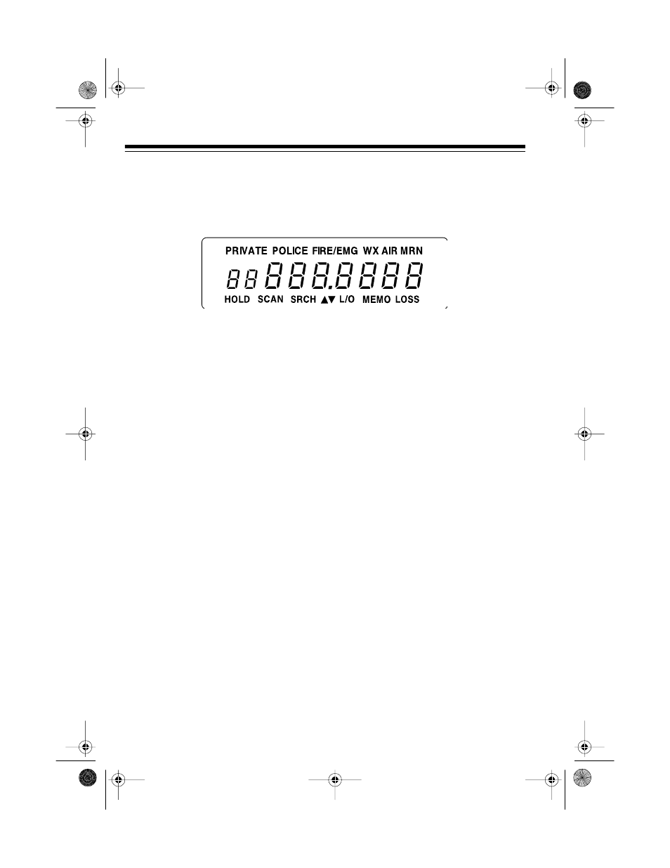 A look at the display | Radio Shack PRO-2056 User Manual | Page 18 / 40