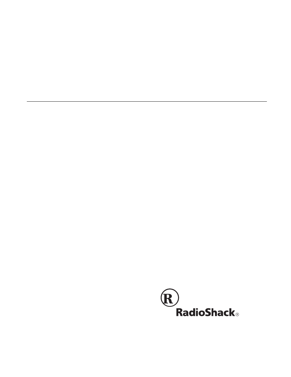 Radio Shack DX-398 User Manual | 48 pages