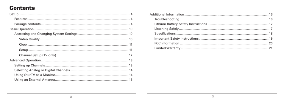 Radio Shack Auvio 16-906 User Manual | Page 2 / 12