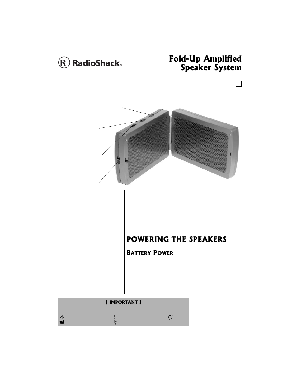 Radio Shack 40-1430 User Manual | 4 pages