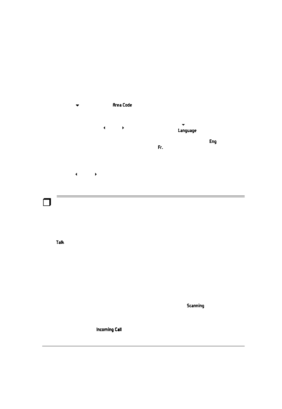 Selecting a language, Telephone operation, Making and receiving calls selecting the channel | Making and receiving calls, Selecting the channel | Radio Shack 43-3814 User Manual | Page 11 / 28