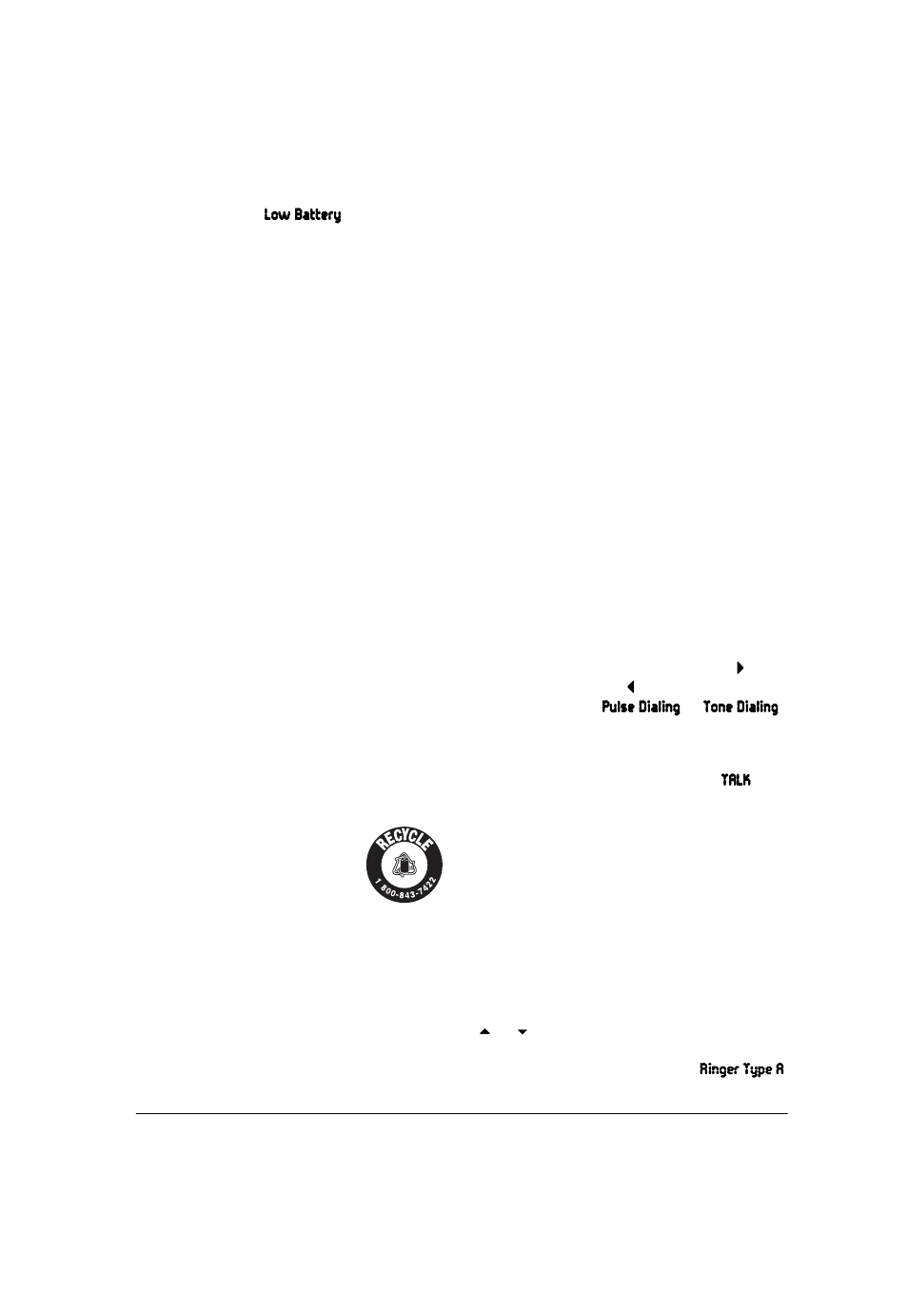Setting the dialing mode, Setting the handset’s ringer tone/volume | Radio Shack 43-3814 User Manual | Page 9 / 28