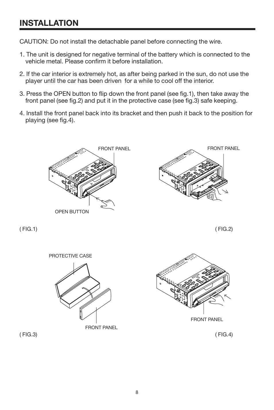 Installation | Radio Shack PLCD35 User Manual | Page 9 / 12