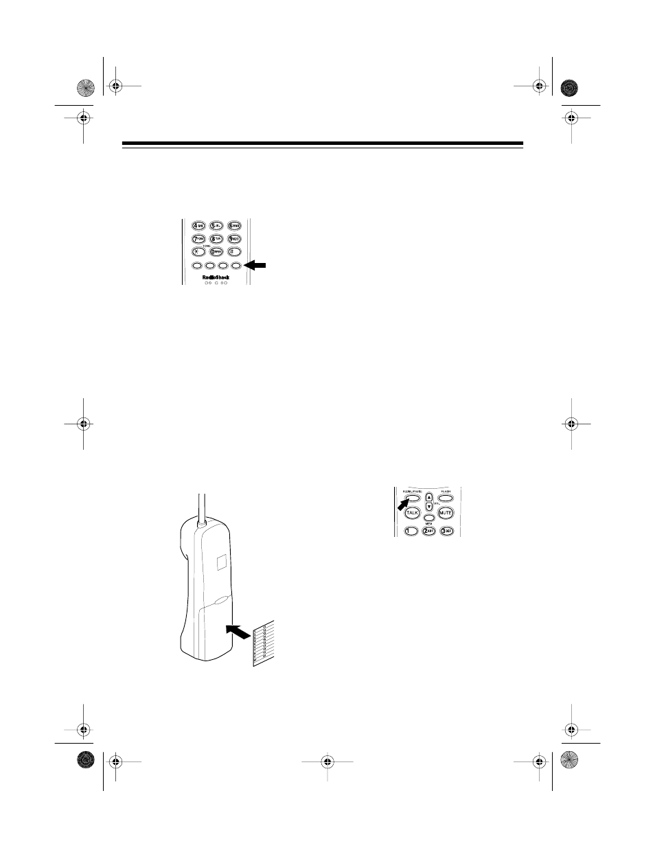 Entering a pause | Radio Shack ET-1104 User Manual | Page 16 / 24