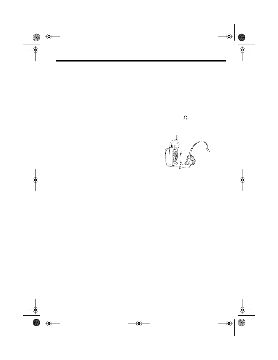 Using a headset | Radio Shack ET-1104 User Manual | Page 17 / 24