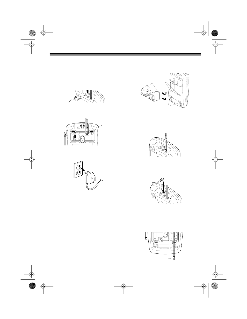 On a wall plate | Radio Shack ET-1104 User Manual | Page 7 / 24