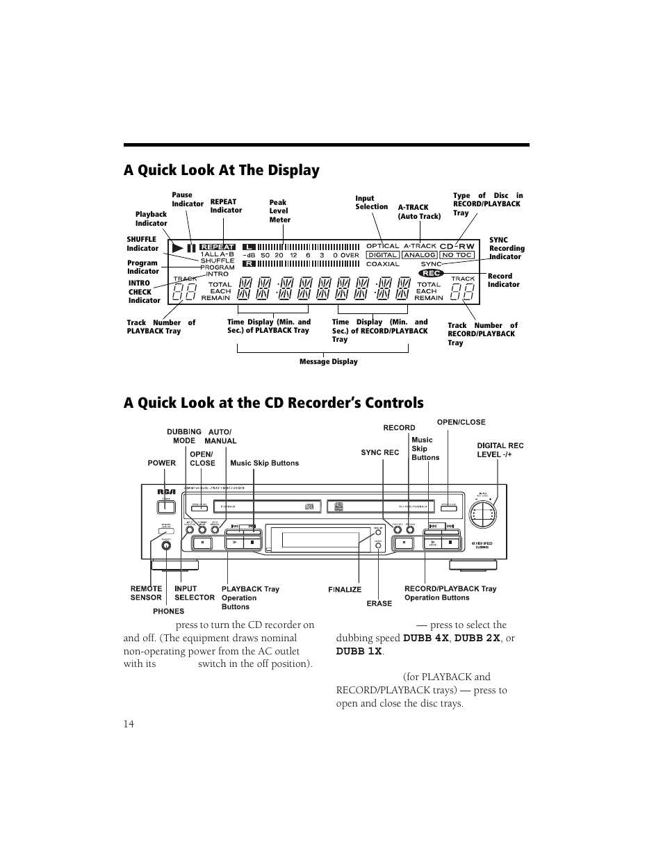 Dubb | Radio Shack CD Player User Manual | Page 14 / 32