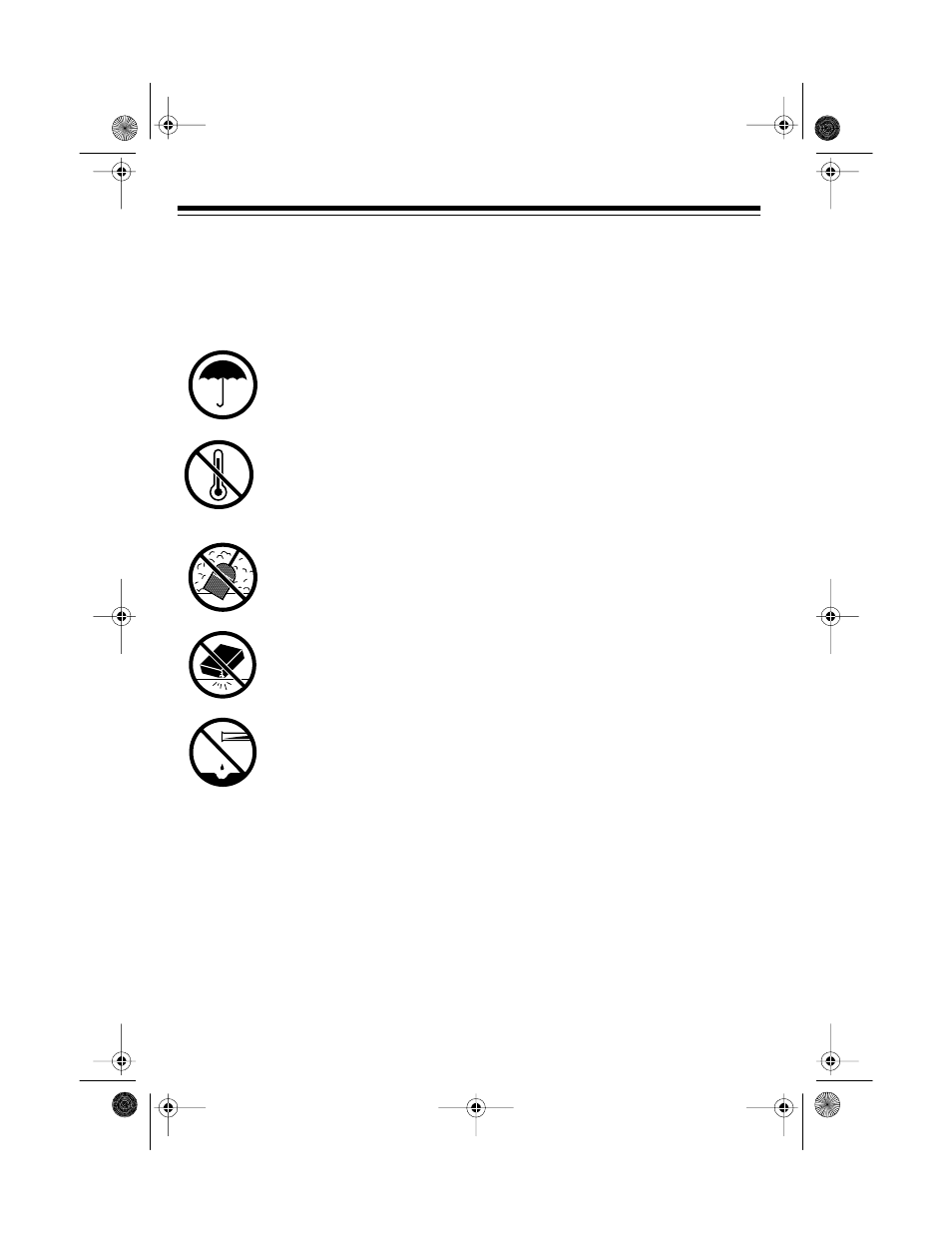 Care and maintenance | Radio Shack ET-651 User Manual | Page 6 / 8