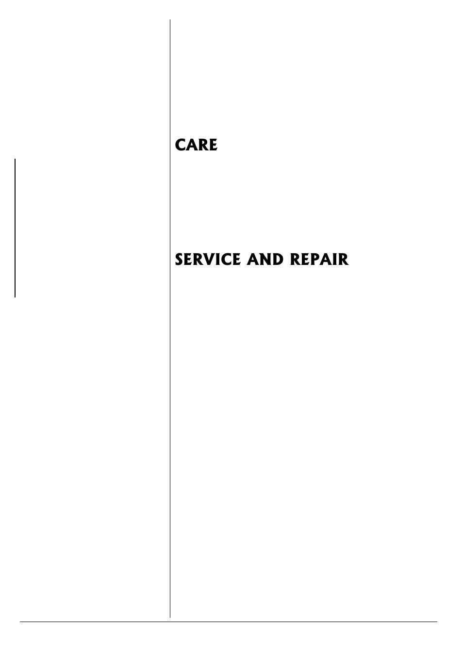 Care service and repair | Radio Shack 49-2534 User Manual | Page 10 / 12