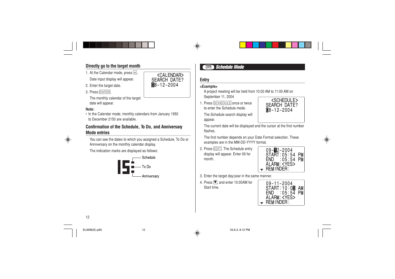 Radio Shack EL-6996 User Manual | Page 14 / 40