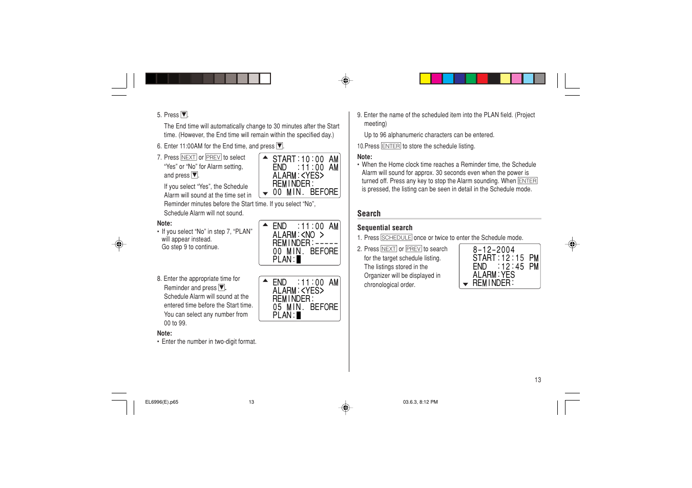 Radio Shack EL-6996 User Manual | Page 15 / 40