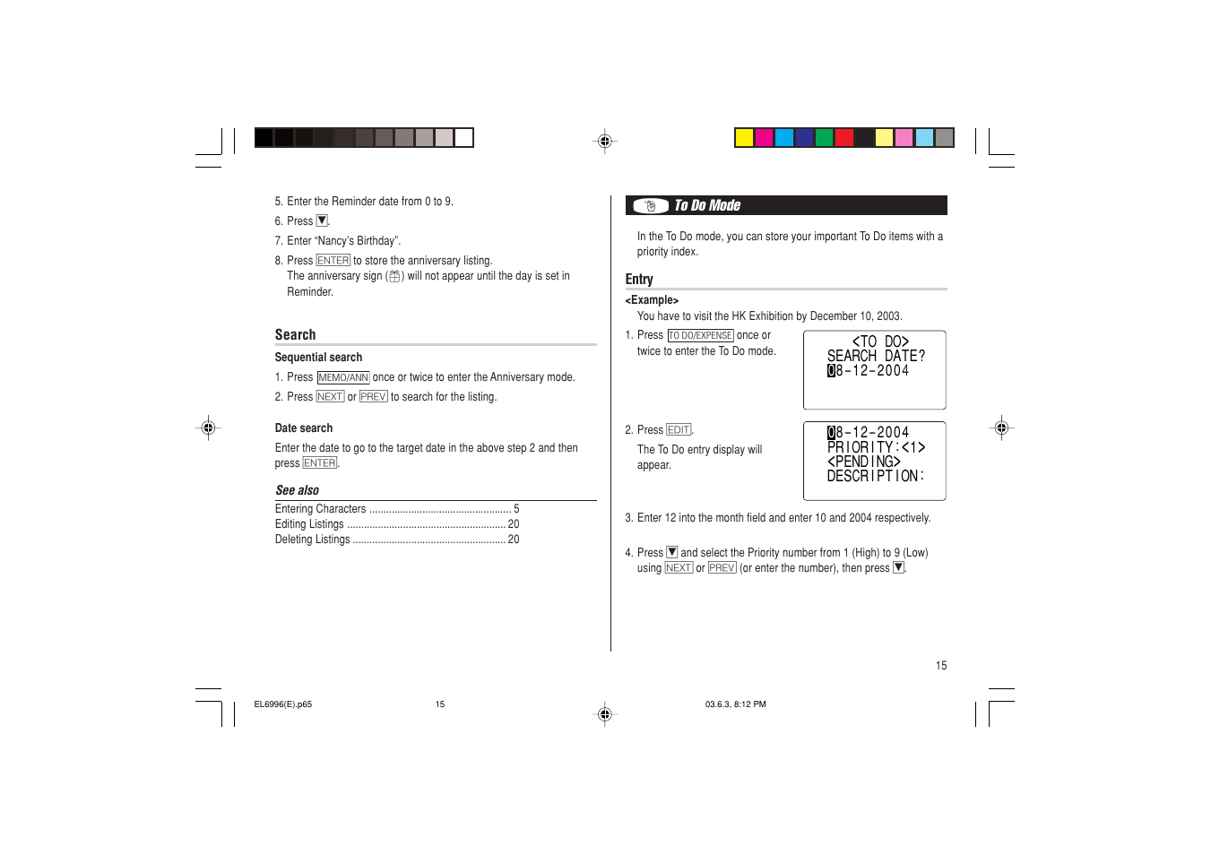 Radio Shack EL-6996 User Manual | Page 17 / 40
