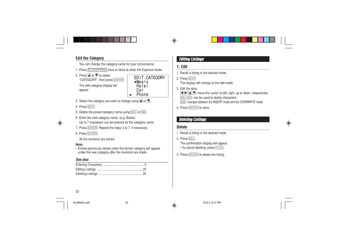 Radio Shack EL-6996 User Manual | Page 22 / 40